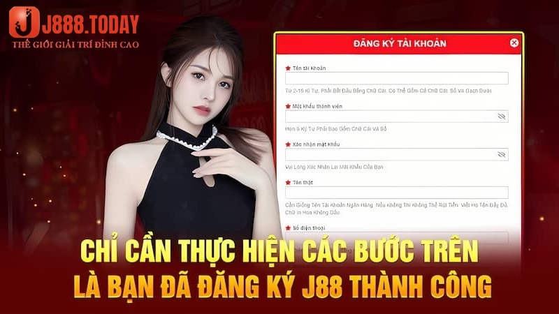 Điều kiện đăng ký J88 thành viên cần biết 